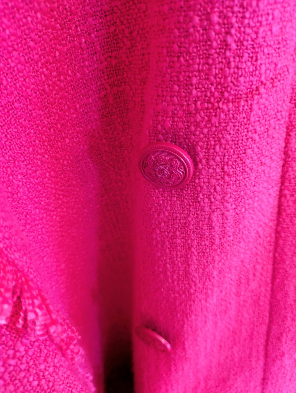 Steve Madden Pink Fringed Tweed Blazer - Picture 12 of 14